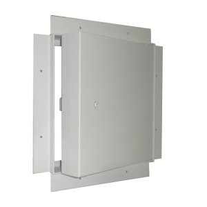 FD3RF Fire RAted Access Door with a recessed Flange is a 3-hour fire-rated, insulated access door when control of temperature rise and heat transmission is required. Our three-hour fire-rated, insulated access panels are ideal for wall and ceiling applications.