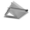 The FW-5050-UP Access Door has an upward swinging door panel into the ceiling with a 16 gauge mounting frame, with trim 1″ wide