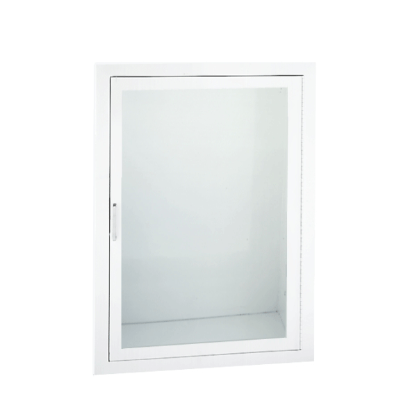 Crownline Steel Fire Department Valve Cabinet has a durable, corrosion-resistant steel cabinet to protect your fire hoses and extinguishers. with a full acrylic window in the door