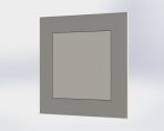 The GFRG Ceiling Access Door has square corners and a lift and shift panel for quick and easy access to the ceiling. The GFRG (glass fiber reinforced gypsum) panel and frame are "paint ready" and can be applied to any texture.