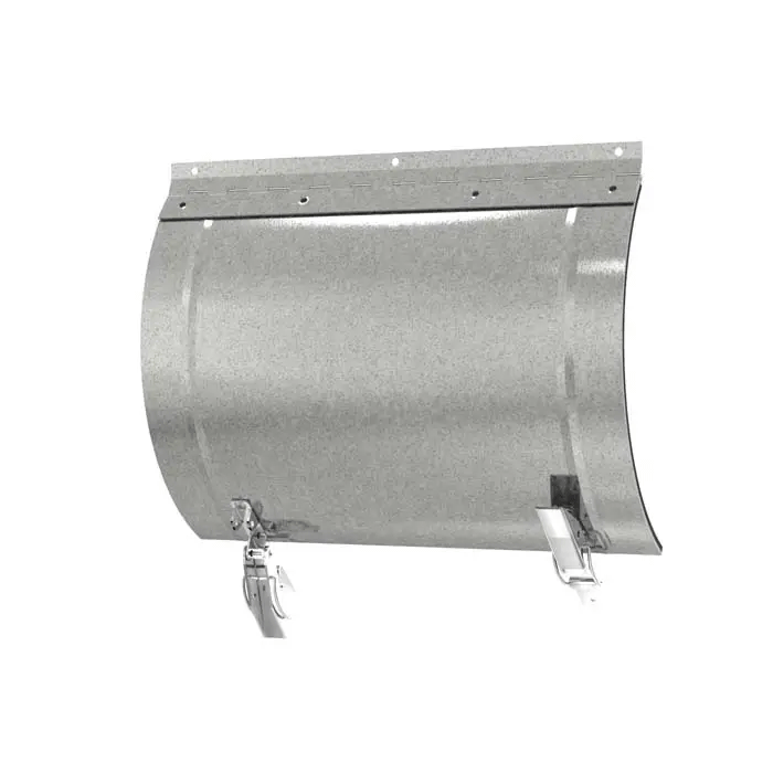 Acudor RD-5090 Round Duct Door has a pull and catch lock system and Gasketing on the door ensures a tight seal without obstruction in the air system