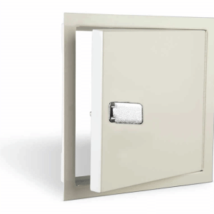 STC-64 Acoustical Sound Rated Access Door. It is designed to reduce sound transmission and contain noise associated with mechanical systems and environmental noise.