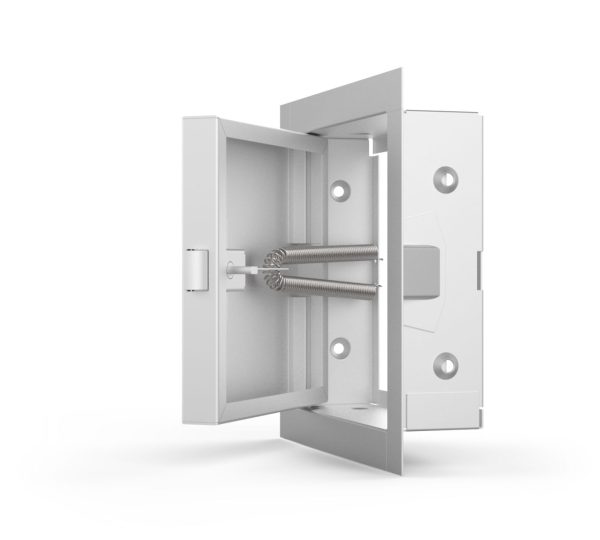 FB-5060 Access Door is a metal access door showing the concealed hinge